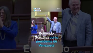 El Congreso español reconoce a Edmundo González como presidente electo de Venezuela