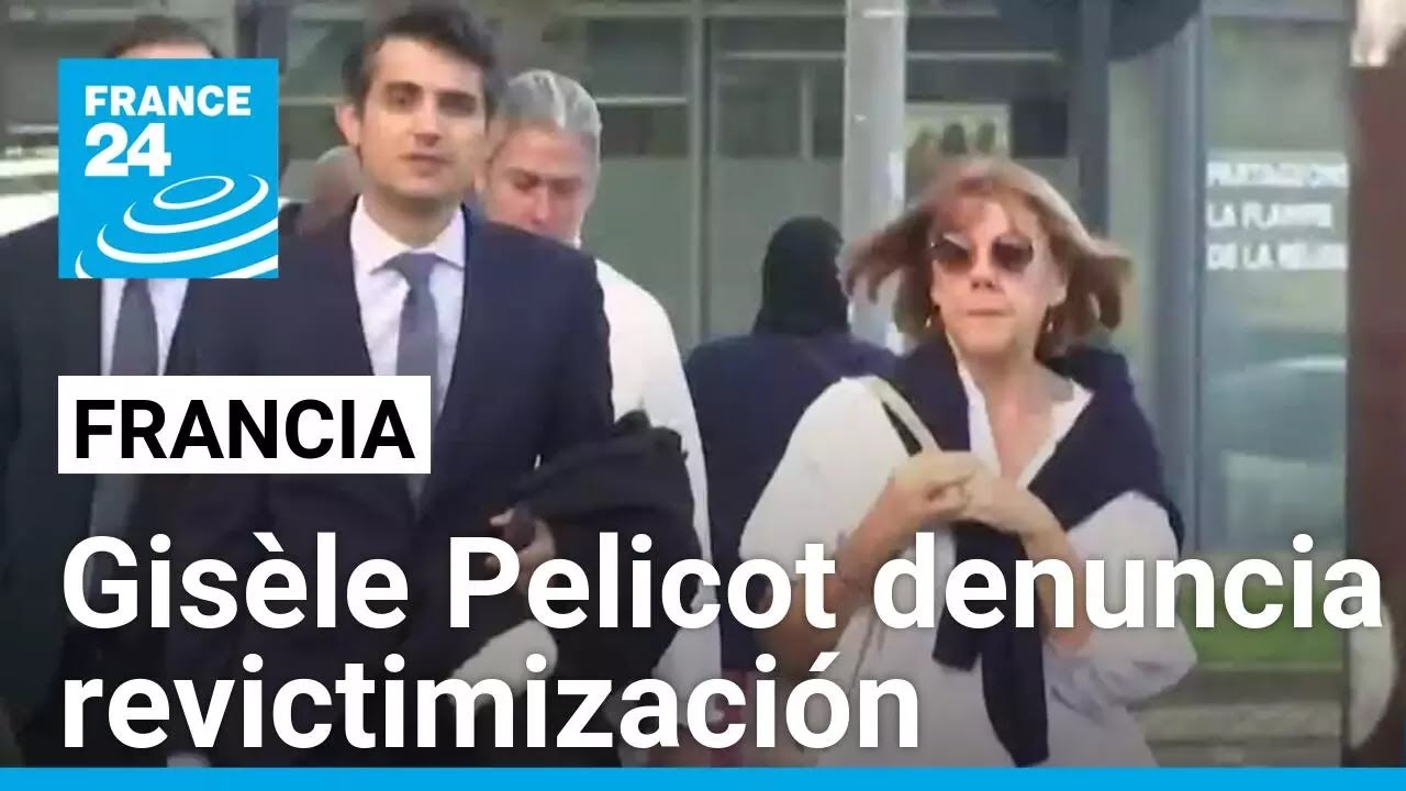 "Me he sentido humillada": Gisèle Pelicot habló en el juicio por violación masiva en Francia