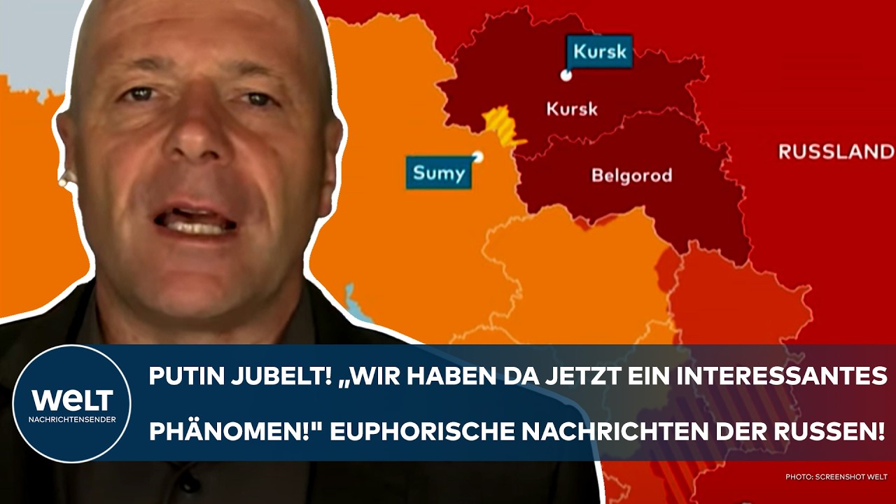 PUTINS KRIEG: "Wir haben da jetzt ein interessantes Phänomen!" Euphorische Nachrichten der Russen!