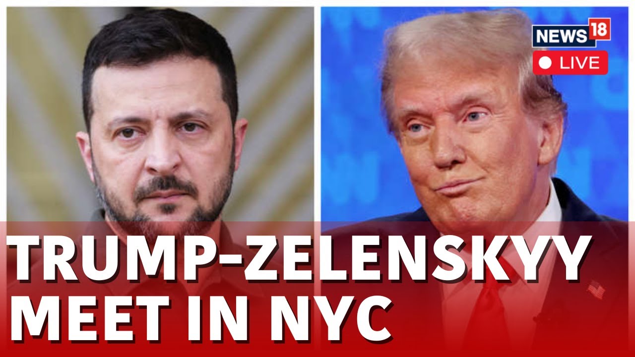LIVE: Donald Trump Meets With Ukraine President Volodymyr Zelenskyy | Russia-Ukraine War | N18G