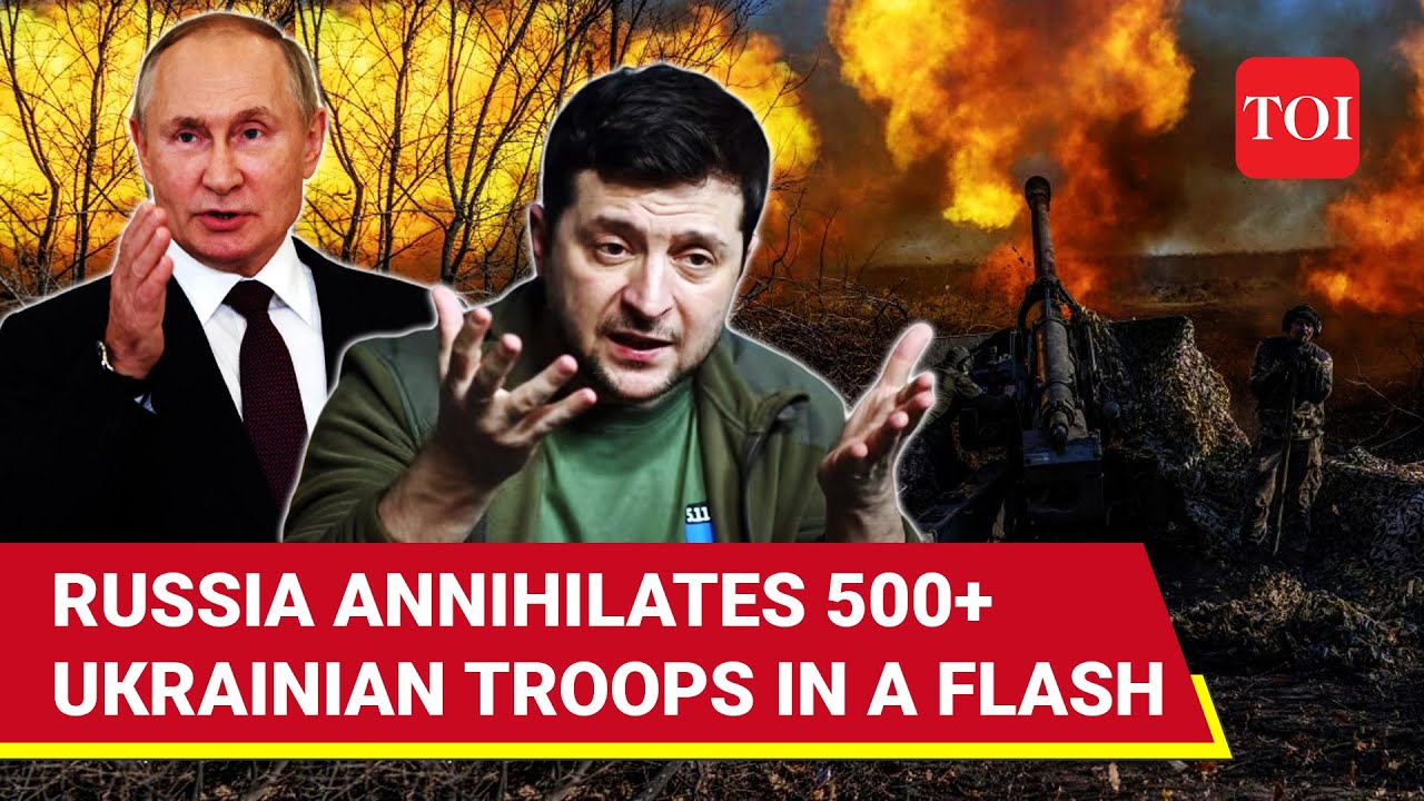 Russia Destroys French Missile Over Ukraine's Donetsk; Fiery Attack 'Kills' 500+ Kyiv Troops