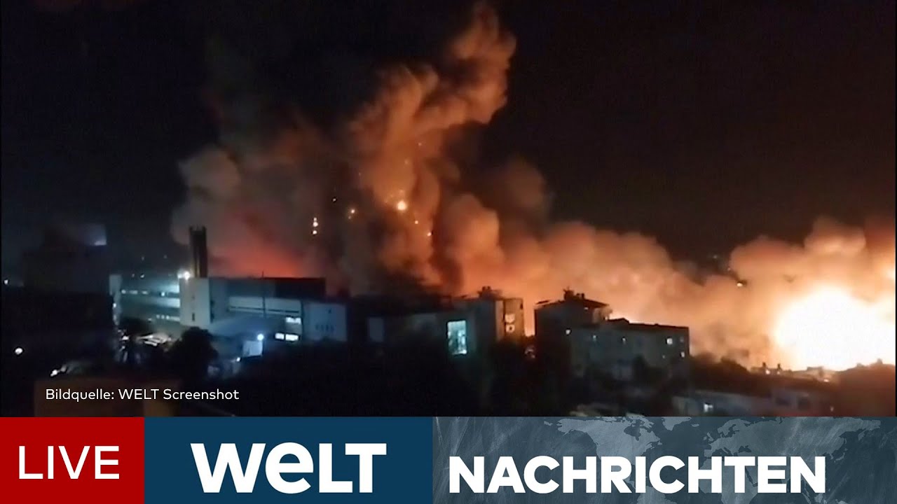 LIBANON: Schockwelle in Beirut! Israel setzt Luftangriffe fort! UN warnt vor Flächenbrand! I STREAM