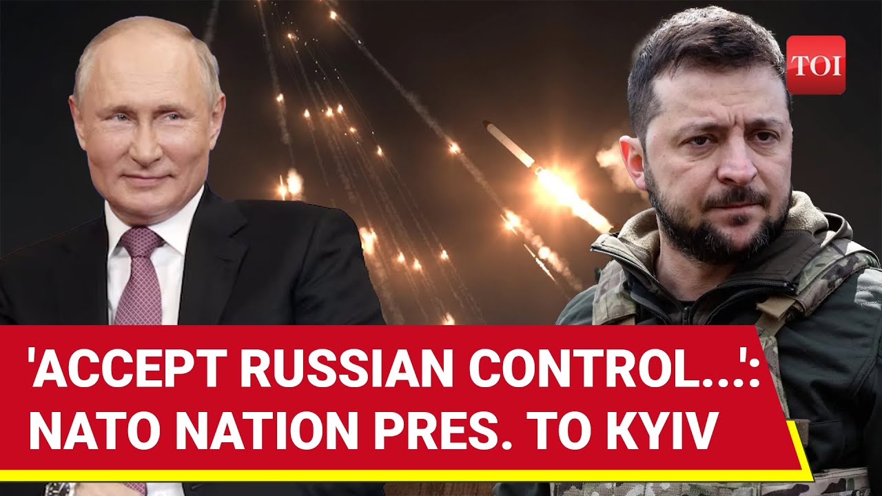 'No Option But To Surrender...': NATO Nation President's Putin-Like Alarm For Ukraine | Watch