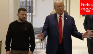 BREAKING NEWS: Trump Meets With Ukraine's Zelensky At Trump Tower And Takes Reporters' Questions