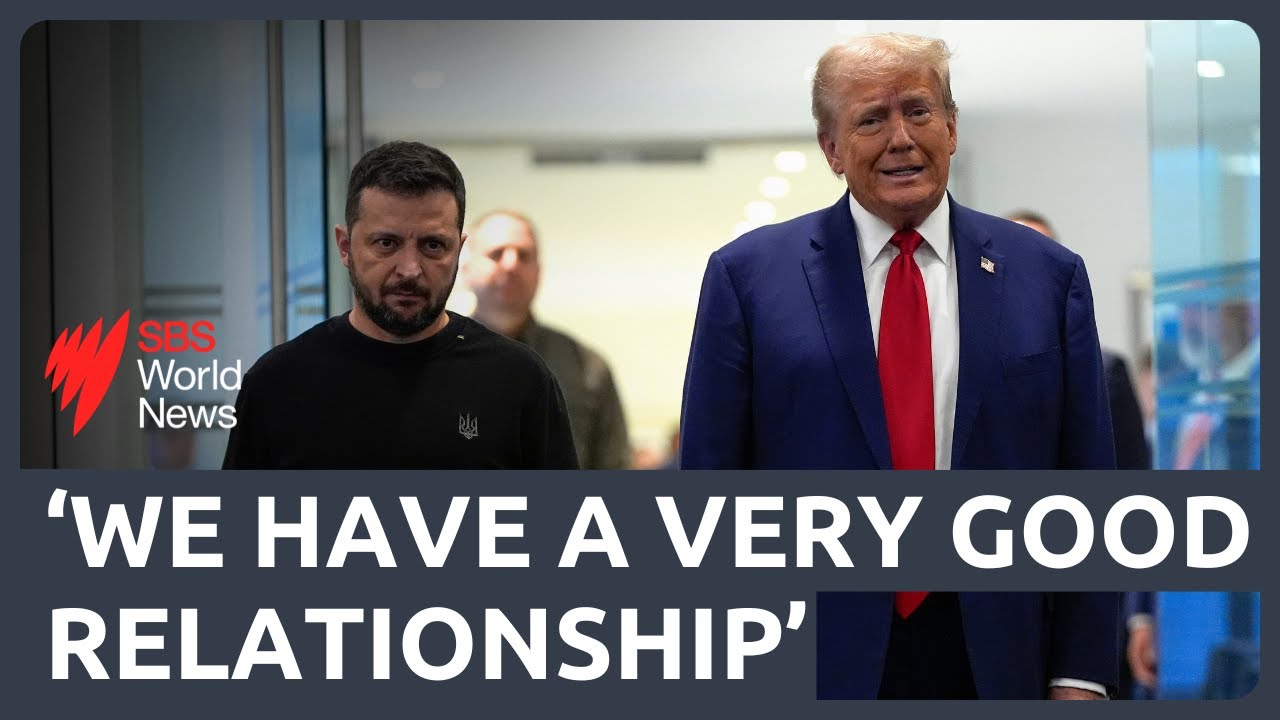 Trump meets Zelenskyy, promises to end Russia-Ukraine war if re-elected