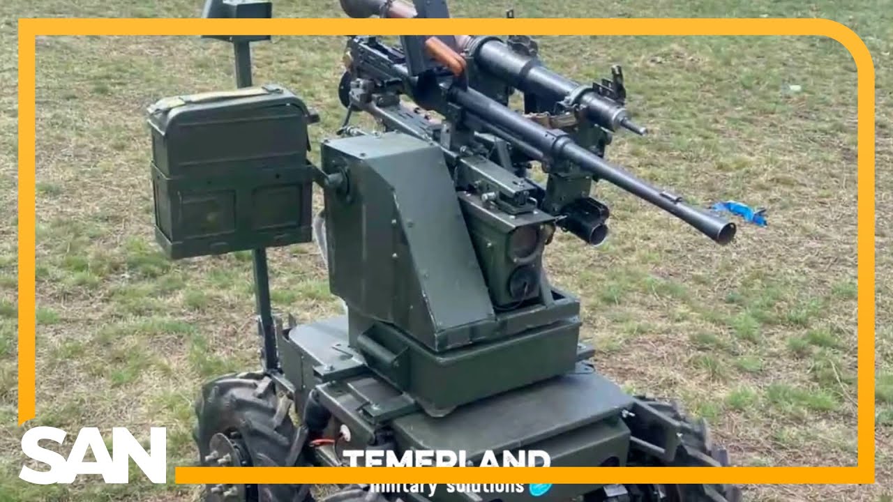 New ‘Gnom’ robot repelling Russians in Ukraine
