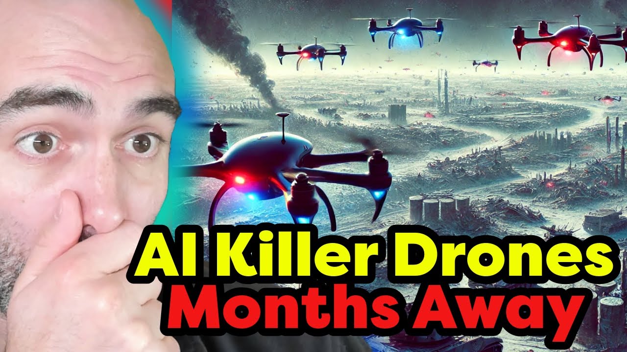 AI-Powered Killer Drones Only Months Away, Says Ukrainian Commander!