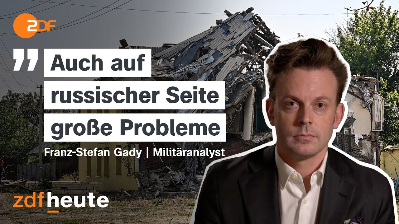 Droht der Kollaps? Militäranalyse zur Lage an der ukrainischen Front | ZDFheute live