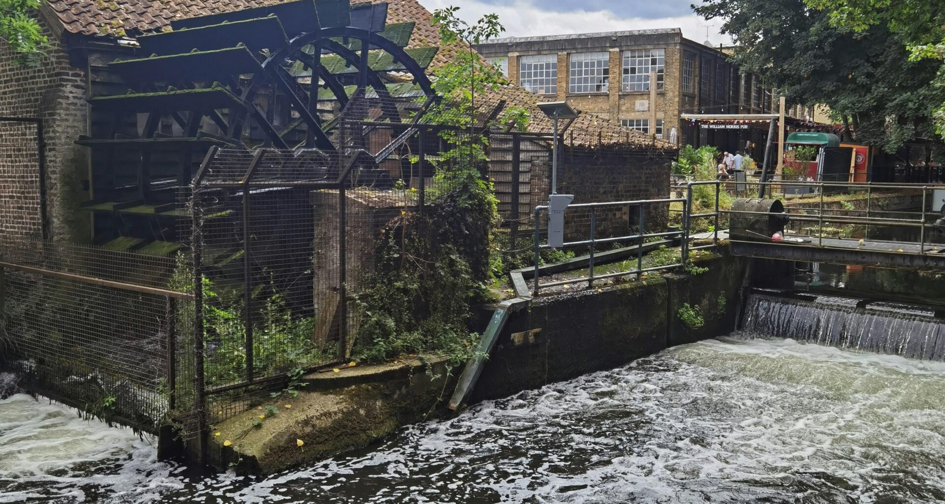 Merton Abbey Mill, on the Wandle, near Morden