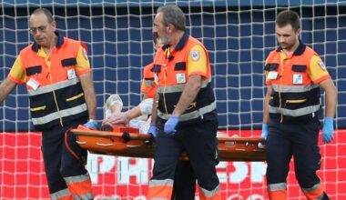 Schock bei Barcelona-Spiel: DFB-Torwart ter Stegen unter Tränen ausgewechselt.
