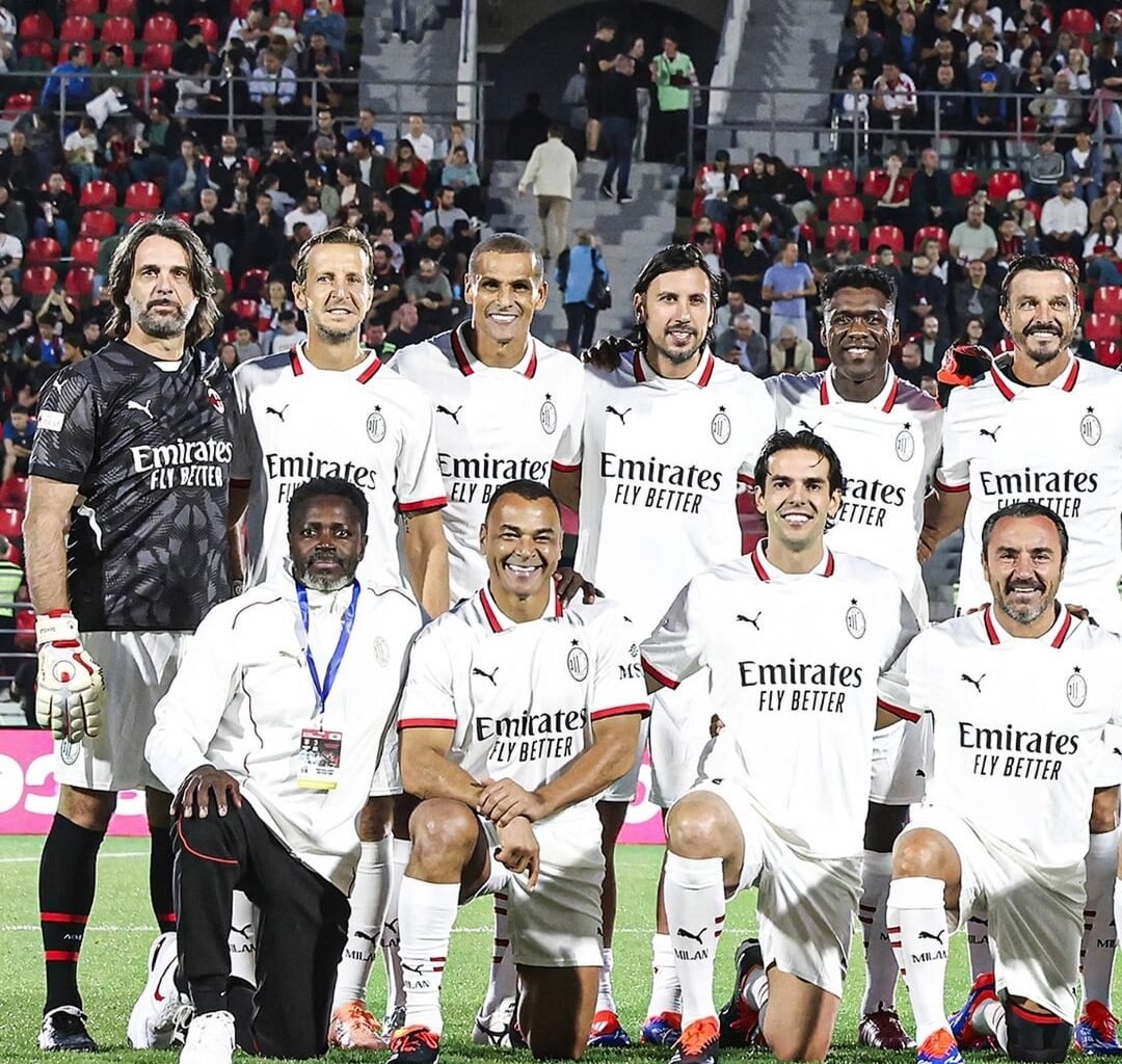 AC Milan in Tbilisi, Georgia.