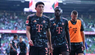 Upamecano/Kim is currently Vincent Kompany's undisputed CB duo. Both are now harmonizing better. In contrast to last season, Kim is now playing on the left side of the central defense - as he did so often for Napoli, when he was named the best defender in Italy