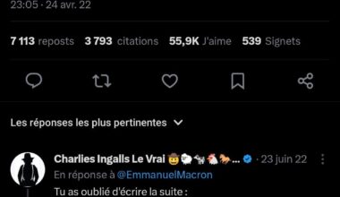 Un twitte qu'a très mal vieillit