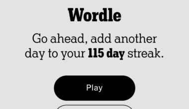Wordle knows whats up