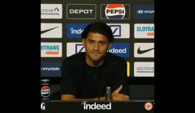 Mo Dahoud mit einer interessanten ersten Pressekonferenz bei Frankfurt