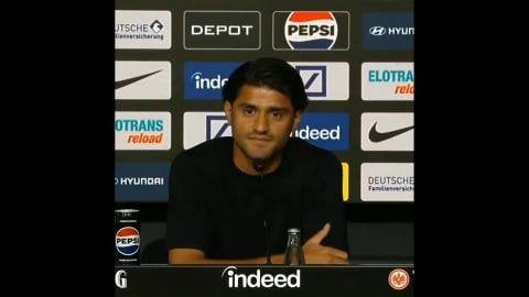 Mo Dahoud mit einer interessanten ersten Pressekonferenz bei Frankfurt