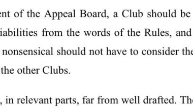 Stefan Bronson: Interestingly, I do think there is a potentially relevant aspect to the City case of the interpretation of construction of the PL rules, at least in respect of Mancini.