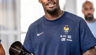 Mike Maignan was awarded a trophy for getting the most clean sheets at Euro2024 with France