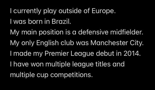 Man City “Guess Who”. Can you guess these 7 players?