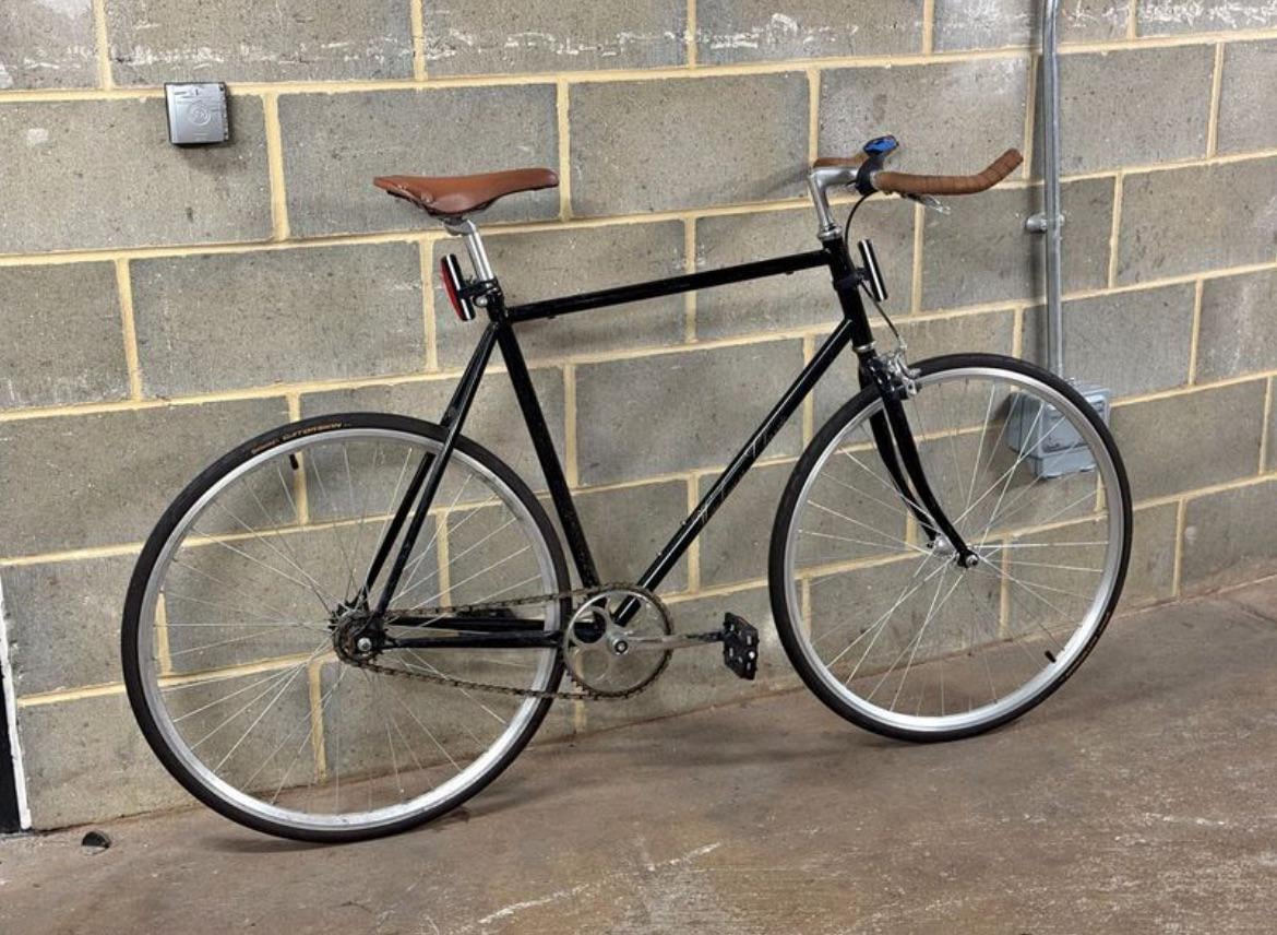 Stolen Bike outside Aldgate Station