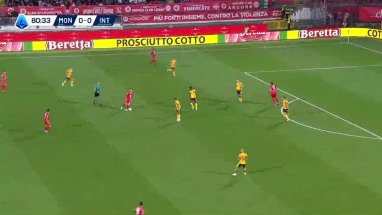 Monza 1-0 Inter - Dany Mota 81'