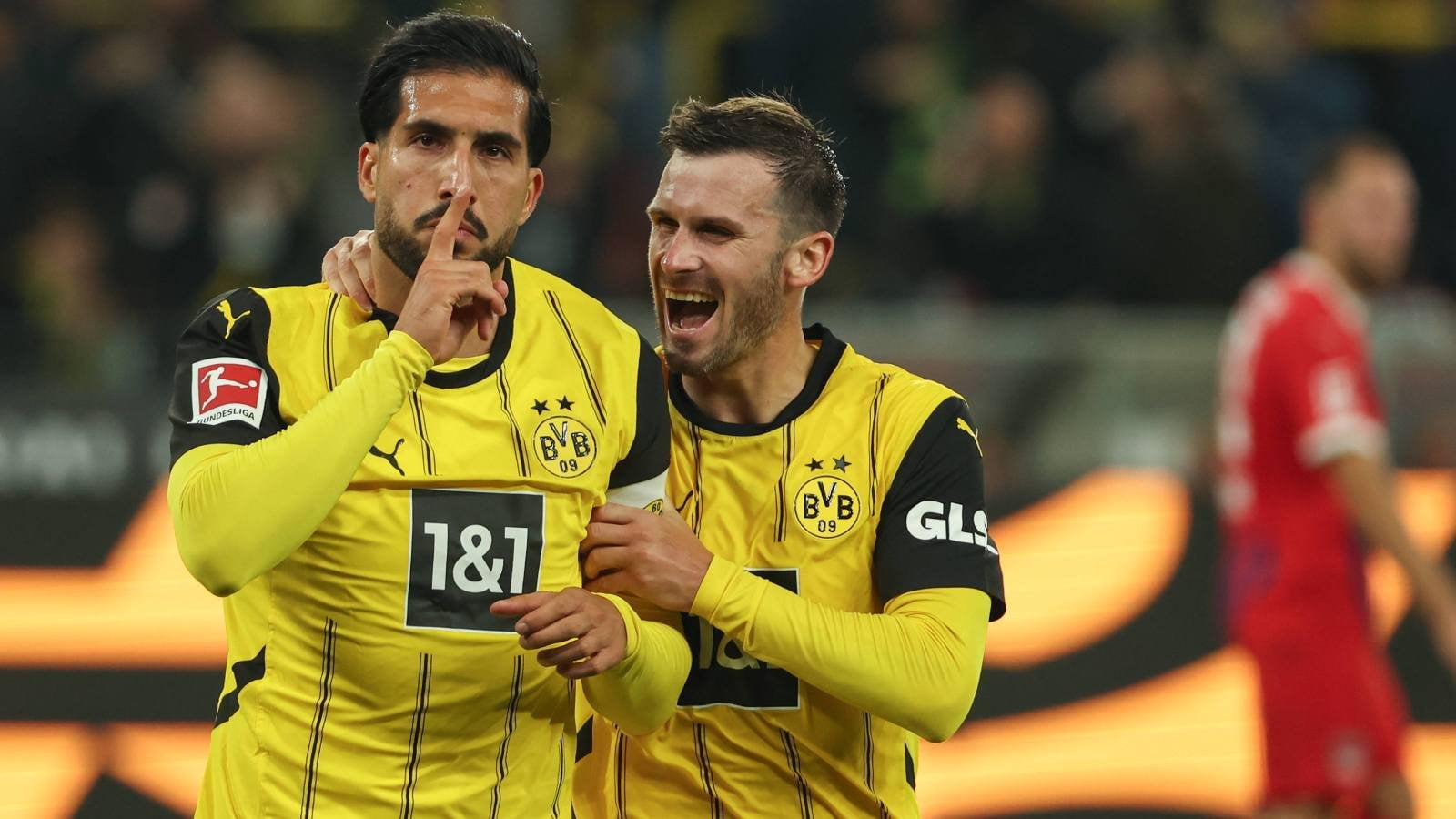 Emre Can erklärt seinen provokanten Jubel gegen Heidenheim: "Das war nicht an den Trainer, falls das jemand gedacht hat. Die Leute, an die es gerichtet war, wissen Bescheid. Es ging nicht an die echten Fans im Stadion."