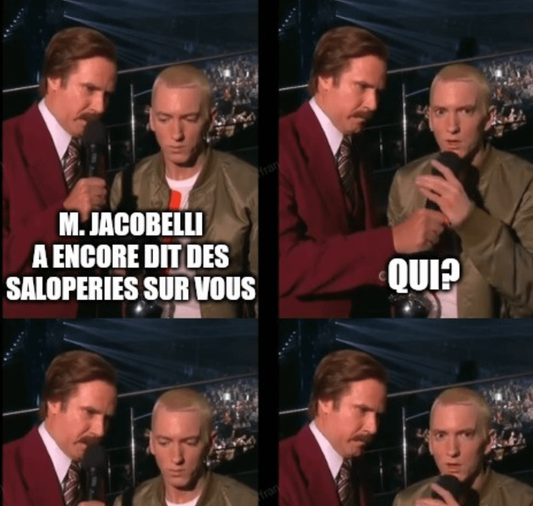 Refuse d'élaborer... s'en va.