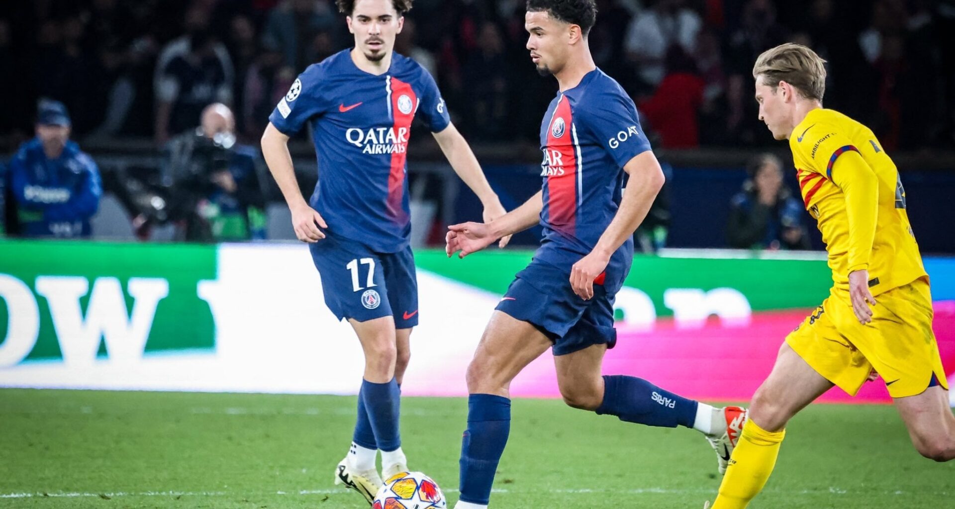 [Djamel] 3 days before the game against Girona, Warren Zaïre-Emery made his return and was part of the collective session. Vitinha did not participate in training