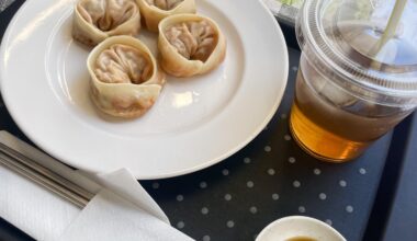 Kimchi Dumplings