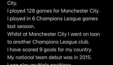 Man City “guess who” quiz. Can you guess these 6 players?