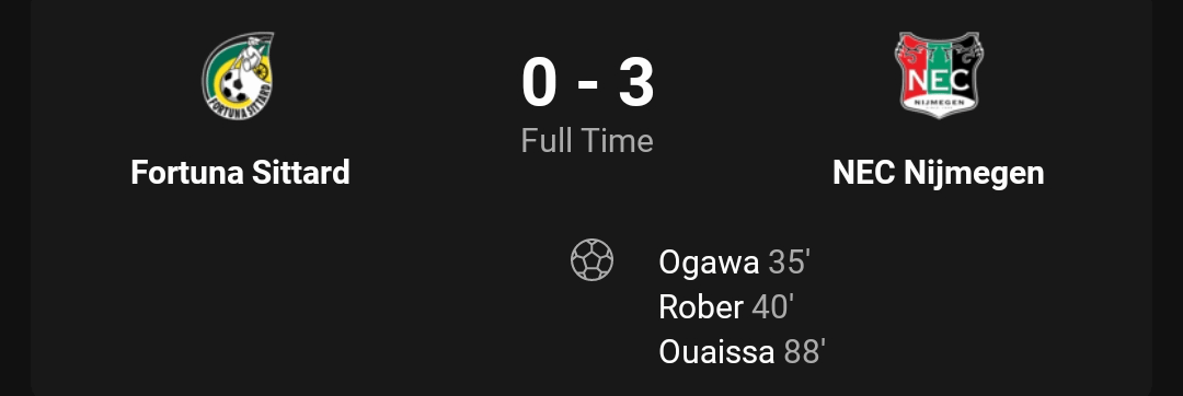 Prachtige goal Ogawa leidt eerste nederlaag Fortuna in