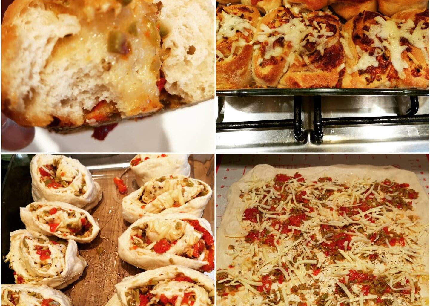 mini mozzarella bread