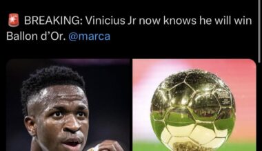 [Vini Jr] We will be there