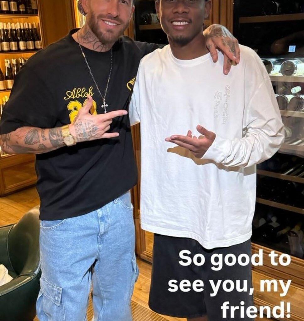 Sergio Ramos via Instagram