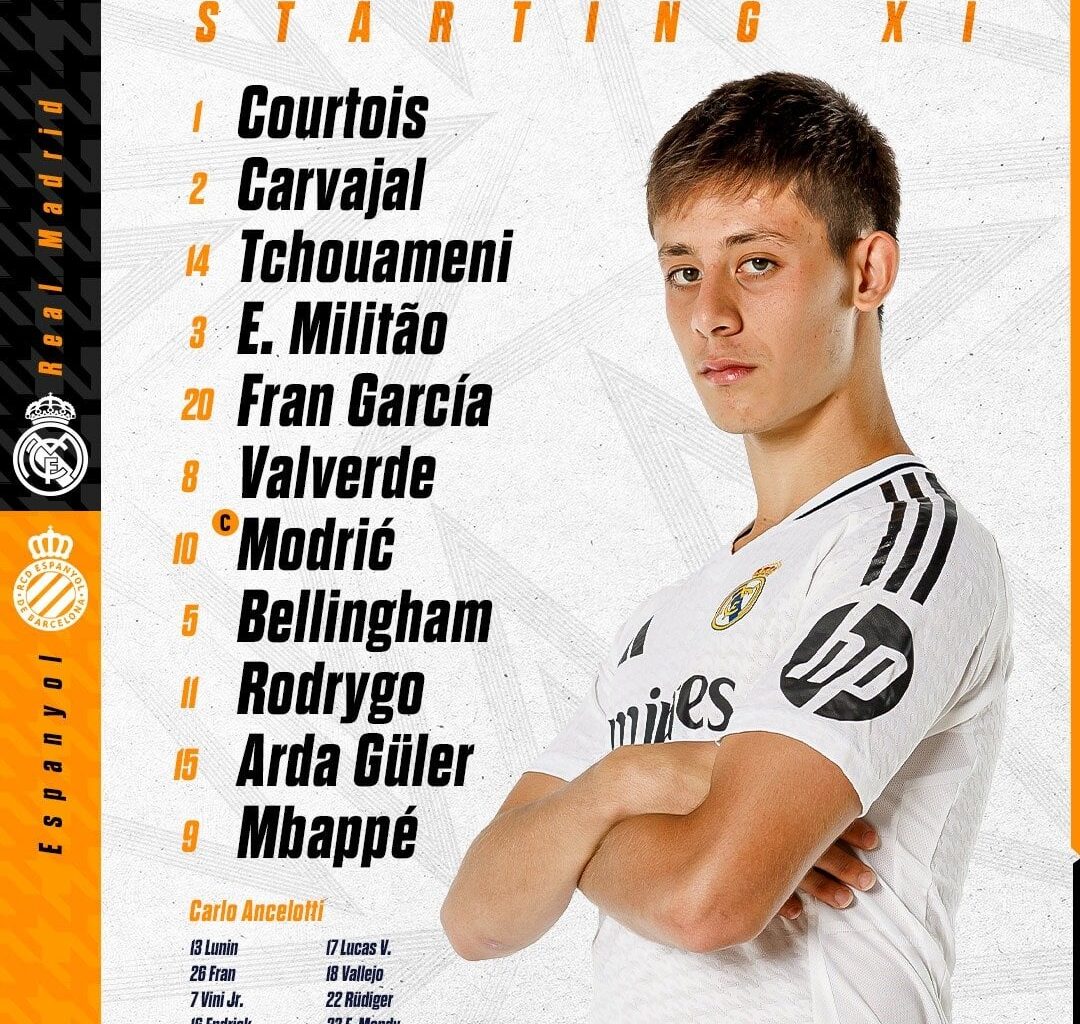 📋✅ Our Starting 𝗫𝗜 🆚 Espanyol