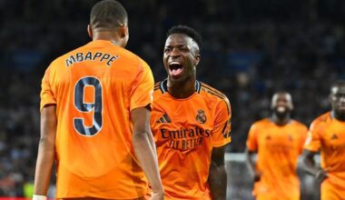 Kylian Mbappe and Vinicius Junior are getting along extremely well at Real Madrid