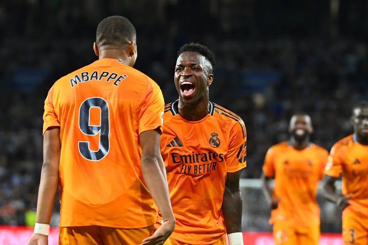 Kylian Mbappe and Vinicius Junior are getting along extremely well at Real Madrid