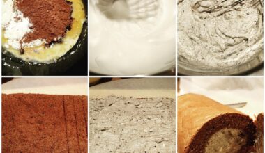 Oreo Chocolate Roll Cake