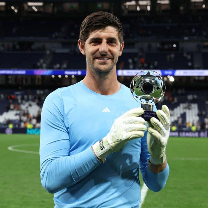 Official: Thibaut Courtois is MOTM against Stuttgart