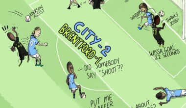 City vs Brentford- Cartoon Edition!