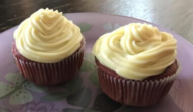 Red-Velvet Cupcakes that I made