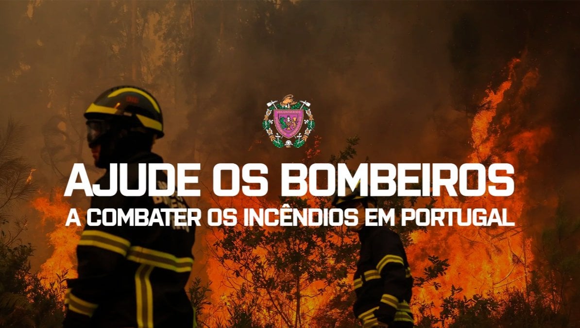 Ricardo Sá Pinto lança campanha de apoio aos Bombeiros de Coimbra