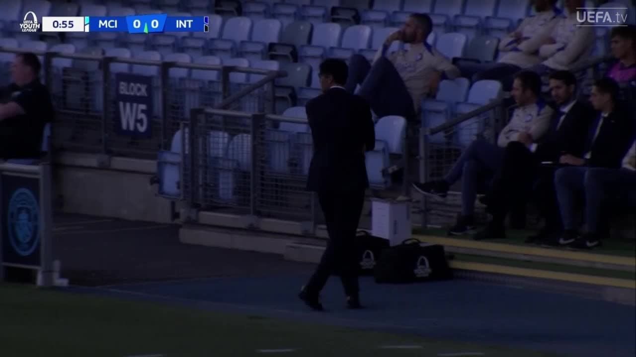 Manchester City U19 [1]-0 Inter U19 - Farid Alfa-Ruprecht 2'