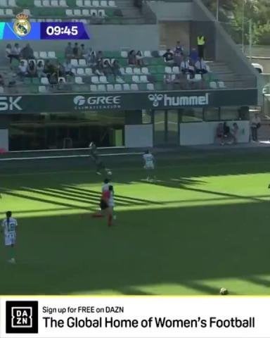 Real Betis W 0 - [1] Real Madrid W |×Signe Bruun 10' (Athenea assist)