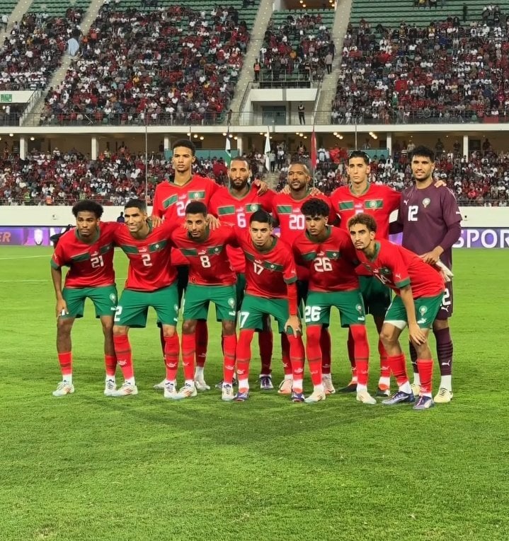 Adam Aznou: Man of the match in his Morocco debut