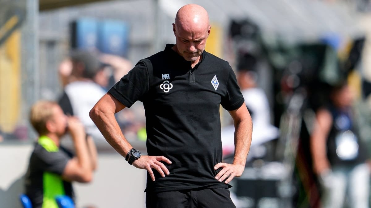 Zweieinhalb Zeilen: Waldhof stellt Trainer Antwerpen frei