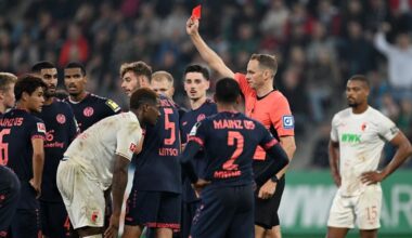 Wilder Sieg in Augsburg: Mainz gewinnt Spiel der dummen Platzverweise