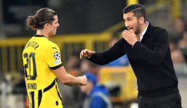 Sabitzer unzufrieden mit seiner BVB-Rolle auf der halbrechten Offensivposition: "Die Sechs ist besser. Ist schon ein anderes Spiel als im Zentrum, deshalb ist es nicht meine Idealposition."
