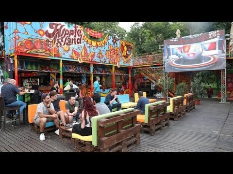 Hippie Island Bar | Margaret Island | Budapest | Hungary
