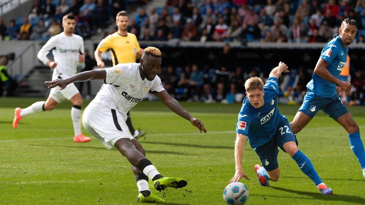 Hoffenheim chancenlos: Boniface bockstark - Leverkusen siegt locker bei der TSG